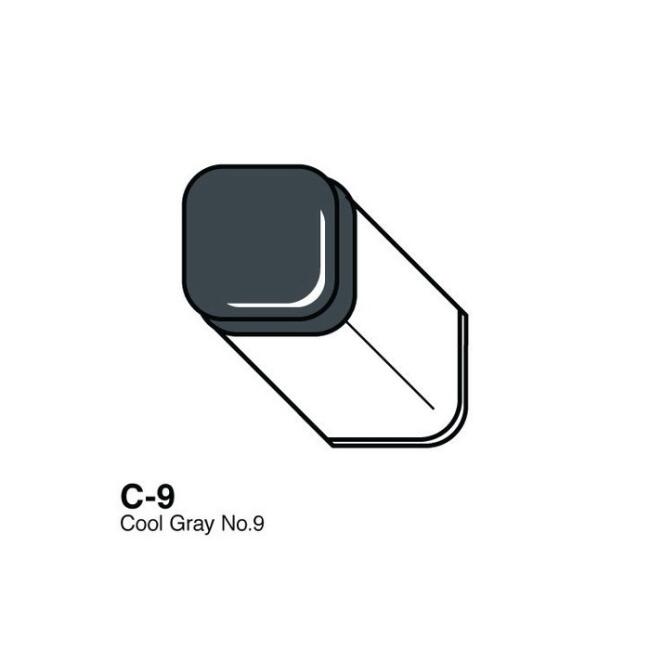 Copic Classic Marker Kalem C9 Cool Gray - 1