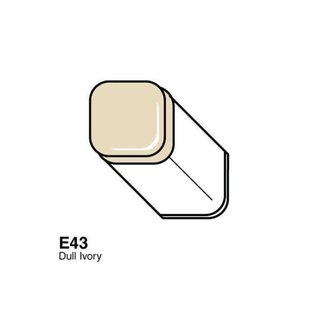 Copic Classic Marker Kalem E43 Dull Ivory - 1