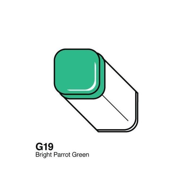 Copic Classic Marker Kalem G19 Bright Parrot Green - 1