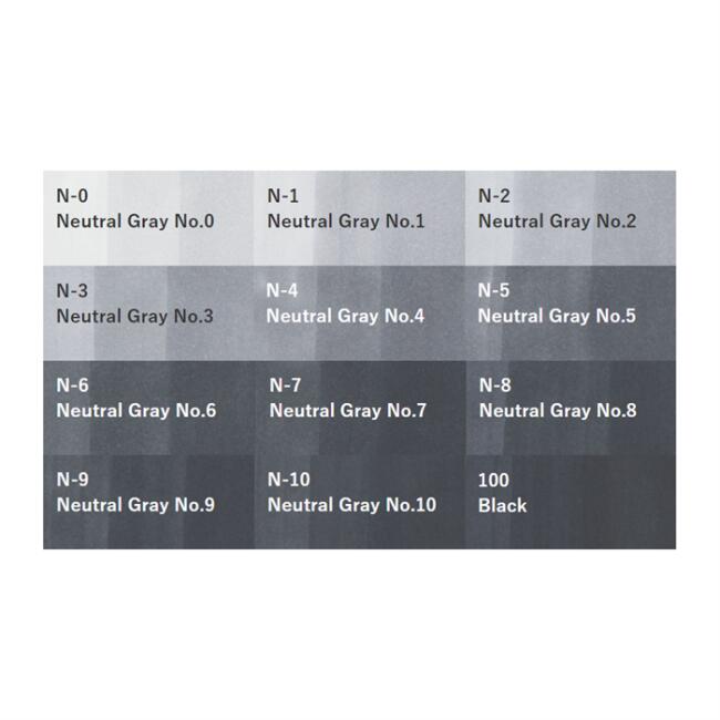 Copic Classic Neutral Grey Set 12’li - 3