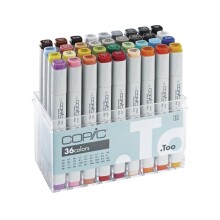 Copic Classic Marker Kalem Seti 36’lı Temel Renkler - Copic