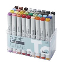 Copic Classic Marker Kalem Seti 36’lı Temel Renkler - Copic (1)