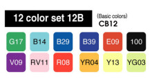 Copic Classic Set B 12’li - 3