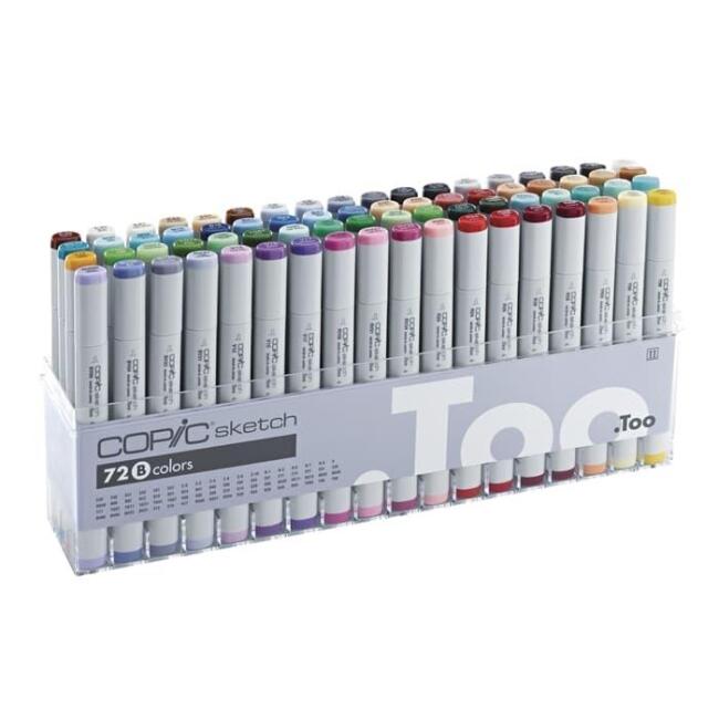 Copic Classic Marker Kalem Seti 72’li Seri B - 1
