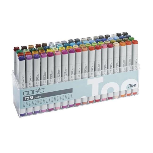Copic Classic Marker Kalem Seti 72’li Seri A - 3