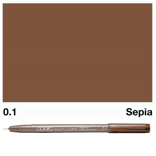 Copic Multiliner Sepia 0.1 mm - 2
