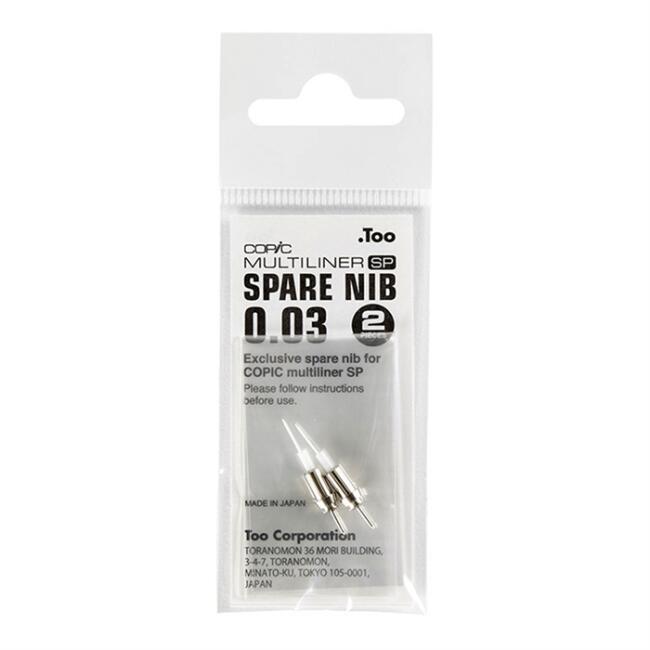 Copic Multiliner SP Uç 2’li 0.03 mm - 1