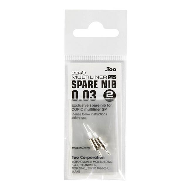 Copic Multiliner SP Uç 2’li 0.03 mm - 2