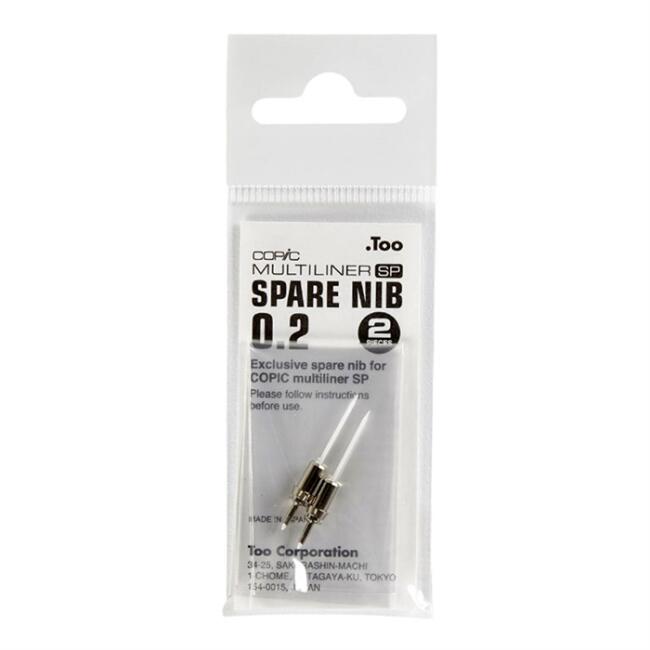 Copic Multiliner SP Uç 2’li 0.2 mm - 1