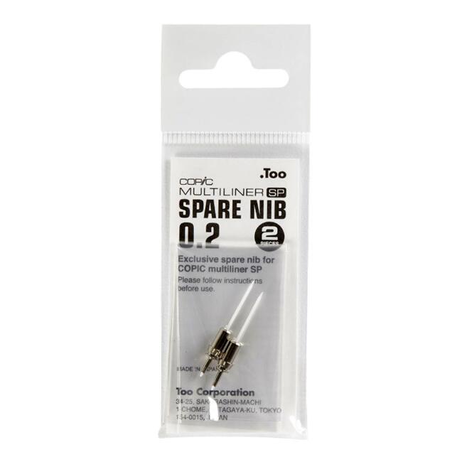 Copic Multiliner SP Uç 2’li 0.2 mm - 2