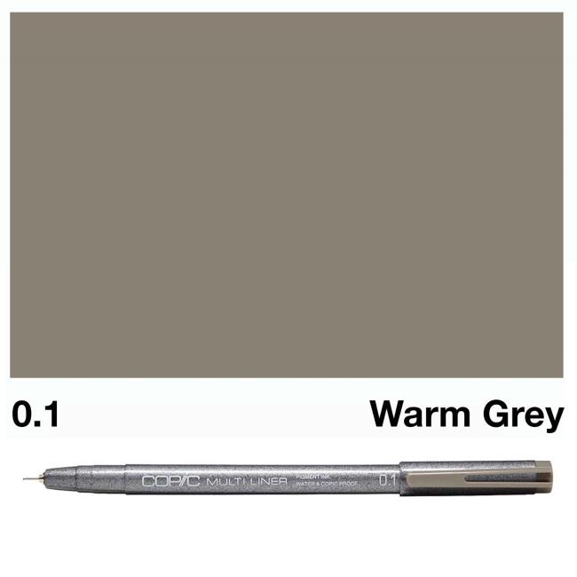 Copic Multiliner Warm Gray 0,1 mm - 2