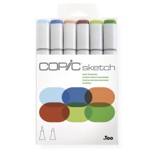 Copic Sketch Earth Essentials Set 6’lı - Copic