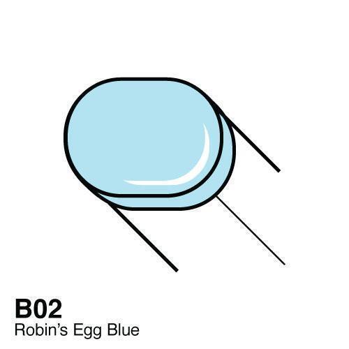 Copic Sketch Marker Kalem B02 Robin’s Egg Blue - 2