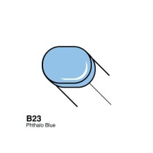 Copic Sketch Marker Kalem B23 Phthalo Blue - 1