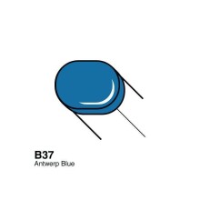 Copic Sketch Marker Kalem B37 Antwerp Blue - Copic