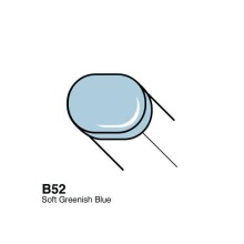 Copic Sketch Marker Kalem B52 Soft Greenish Blue - Copic