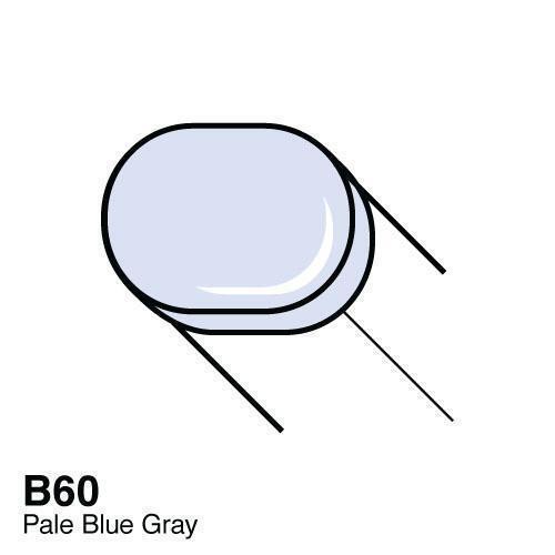 Copic Sketch Marker Kalem B60 Pale Blue Gray - 2
