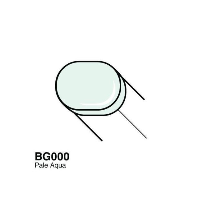 Copic Sketch Marker Kalem BG000 Pale Aqua - 3