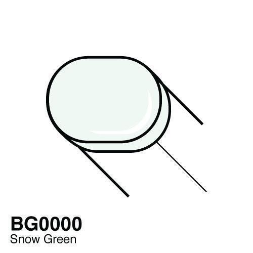 Copic Sketch Marker Kalem BG0000 Snow Green - 2