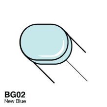 Copic Sketch Marker Kalem BG02 New Blue - Copic (1)