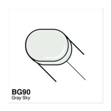 Copic Sketch Marker Kalem BG90 Gray Sky - Copic