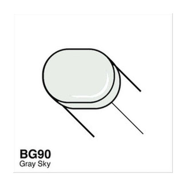 Copic Sketch Marker Kalem BG90 Gray Sky - 1