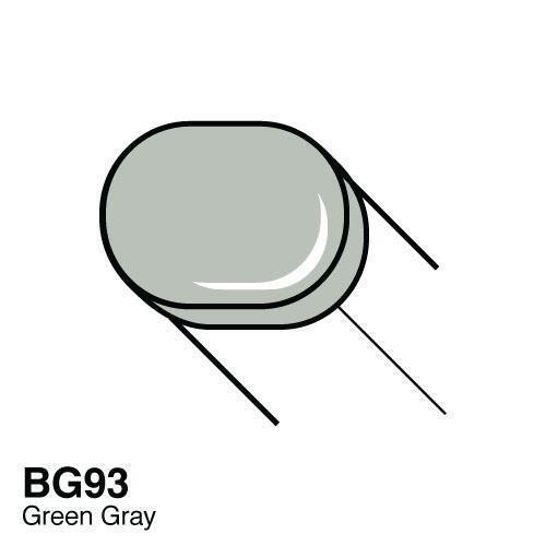 Copic Sketch Marker Kalem BG93 Green Gray - 4