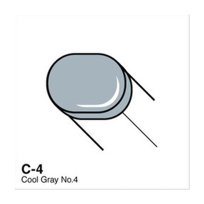 Copic Sketch Marker Kalem C4 Cool Gray - 1