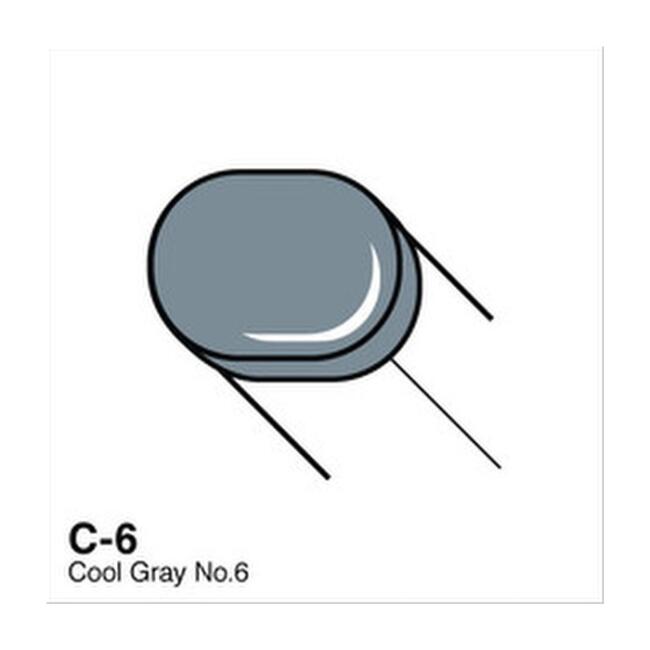Copic Sketch Marker Kalem C6 Cool Gray - 1