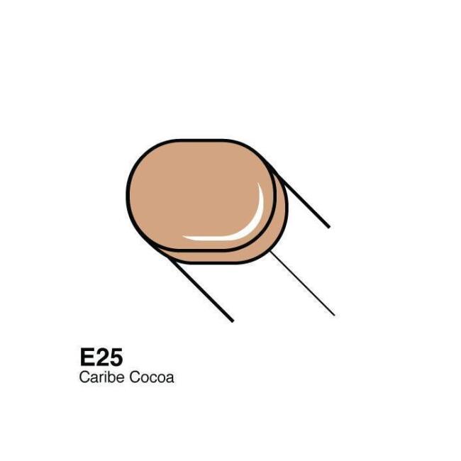 Copic Sketch Marker Kalem E25 Caribe Cocoa - 3