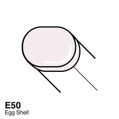 Copic Sketch Marker Kalem E50 Egg Shell - 2