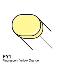 Copic Sketch Marker Kalem FY1 Fluorescent Yellow Orange - Copic (1)