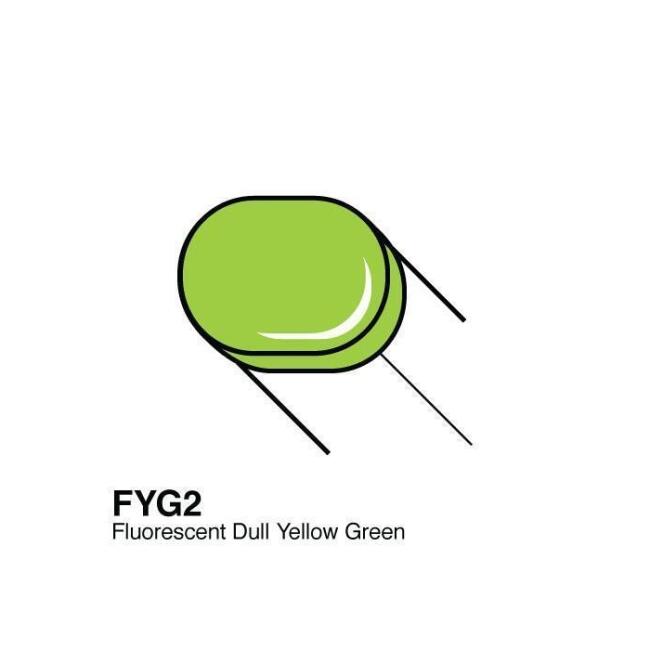 Copic Sketch Marker Kalem FYG2 Fluorescent Dull Y,G, - 1