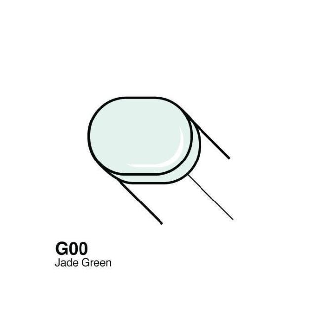 Copic Sketch Marker Kalem G00 Jade Green - 1