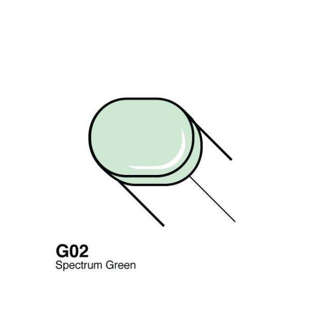 Copic Sketch Marker Kalem G02 Spectrum Green - 1