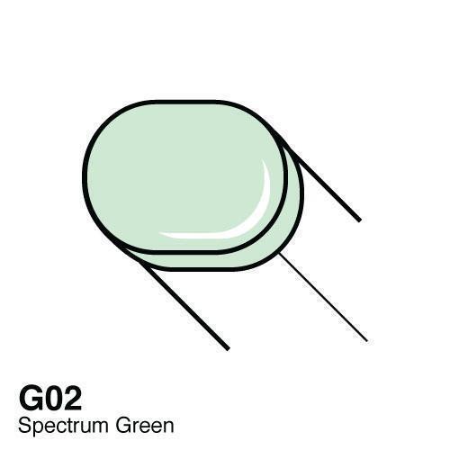 Copic Sketch Marker Kalem G02 Spectrum Green - 2