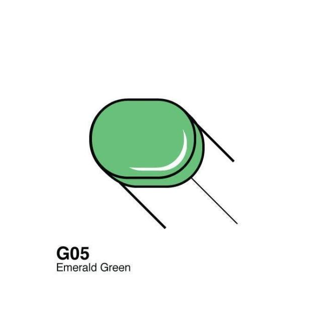 Copic Sketch Marker Kalem G05 Emerald Green - 1