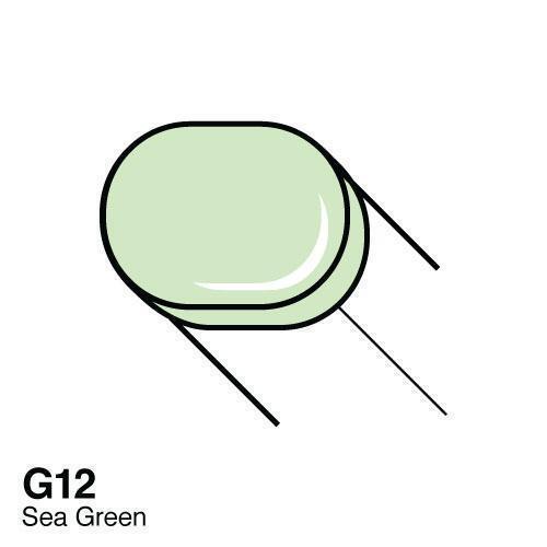 Copic Sketch Marker Kalem G12 Sea Green - 2