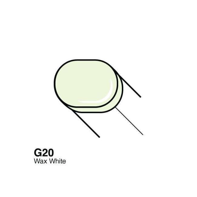 Copic Sketch Marker Kalem G20 Wax White - 1