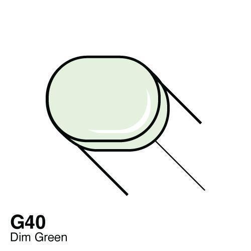 Copic Sketch Marker Kalem G40 Dim Green - 2