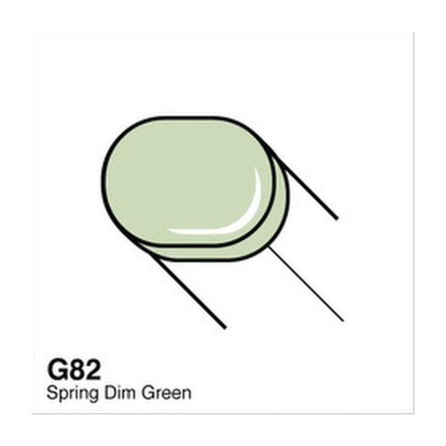 Copic Sketch Marker Kalem G82 Spring Dim Green - 3