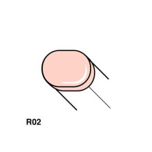 Copic Sketch Marker Kalem R02 Rose Salmon - 1