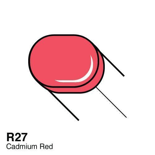 Copic Sketch Marker Kalem R27 Cadmium Red - 2