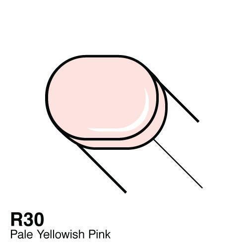 Copic Sketch Marker Kalem R30 Pale Yellowish Pink - 4