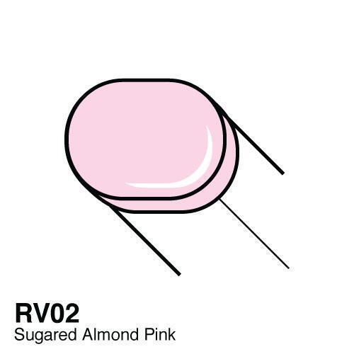 Copic Sketch Marker Kalem RV02 Sugared Almond Pink - 2