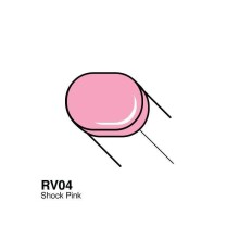 Copic Sketch Marker Kalem RV04 Shock Pink - Copic