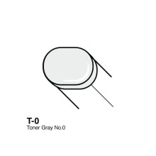 Copic Sketch Marker Kalem T0 Toner Gray - Copic