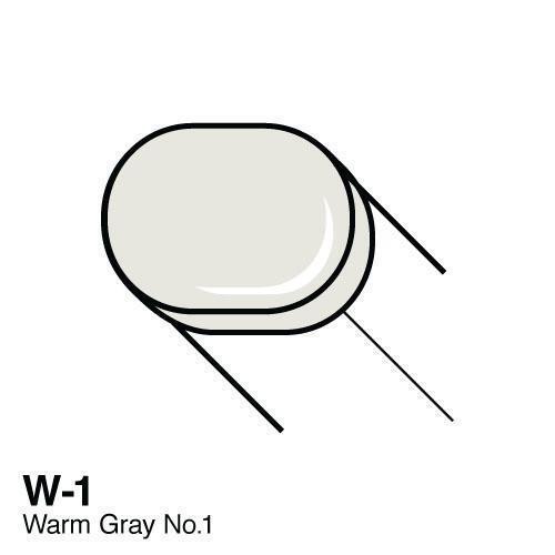 Copic Sketch Marker Kalem W1 Warm Gray - 2