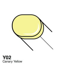 Copic Sketch Marker Kalem Y02 Canary Yellow - Copic (1)