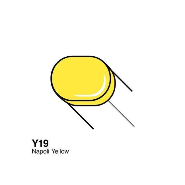 Copic Sketch Marker Kalem Y19 Napoli Yellow - 1